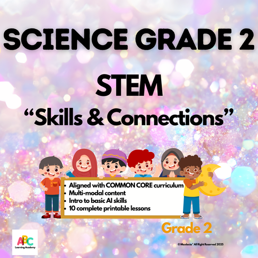 AI-B-C™ Science Grade 2 Common Core Edition – STEM Skills and Connections