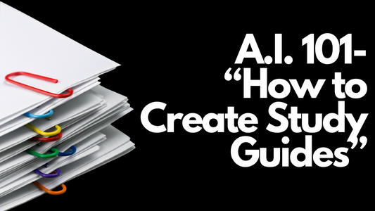 "How to use AI to Create Comprehensive Study Guides"