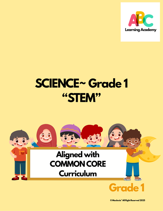 AI-B-C™ Science Grade 1 Universal Edition – STEM Skills and Connections